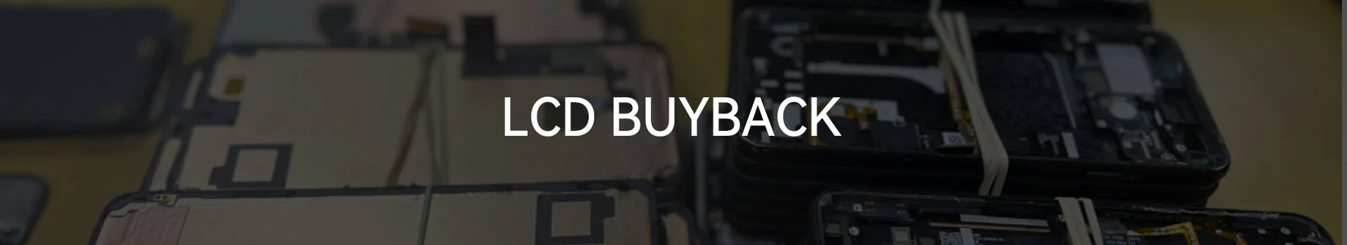 LCD -Rückkauf