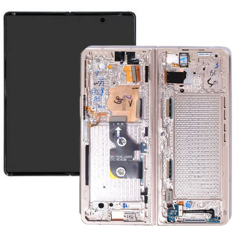 Falten Sie 4 LCD -Bildschirme