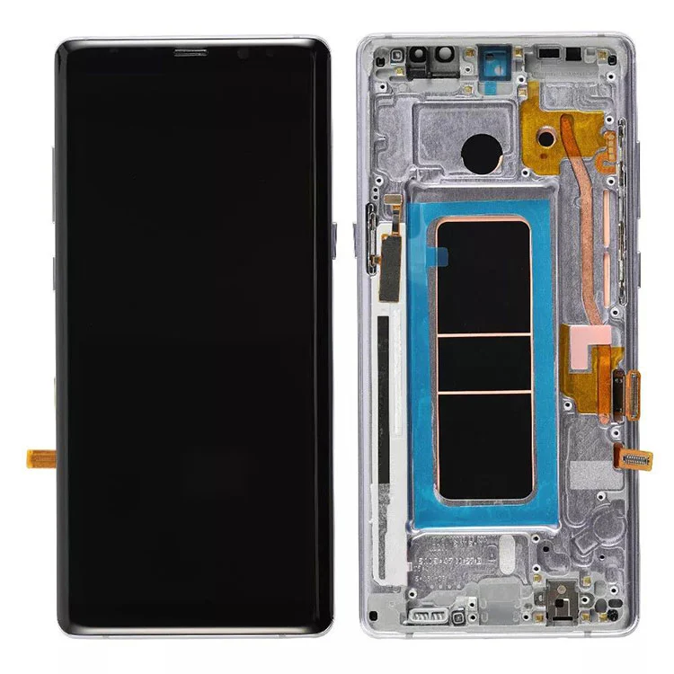 Für Samsung Galaxy Note 8 LCD OLED -Anzeigebildschirm Digitalisiererbaugruppe mit Frame