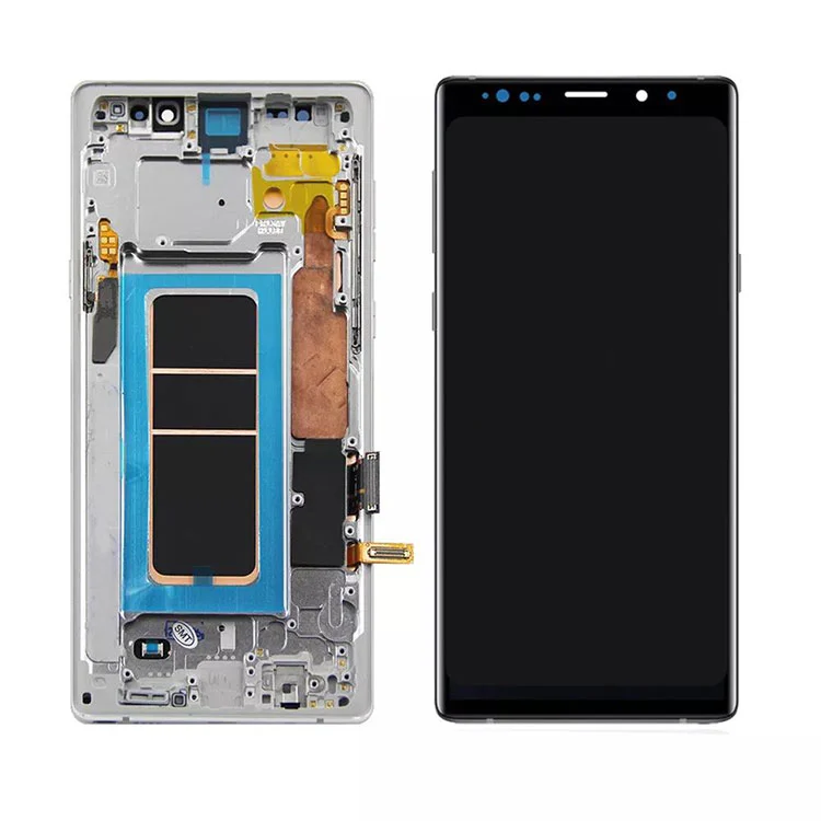 Für Samsung Galaxy Note 9 LCD -OLED -Anzeigebildschirm Digitalisiererbaugruppe mit Frame