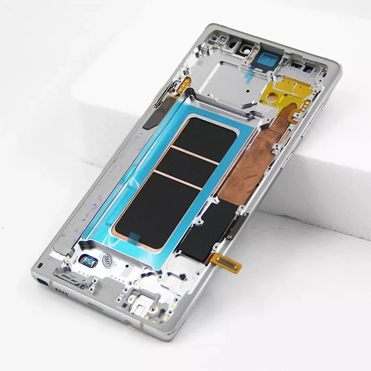 Für Samsung Galaxy Note 9 LCD -OLED -Anzeigebildschirm Digitalisiererbaugruppe mit Frame