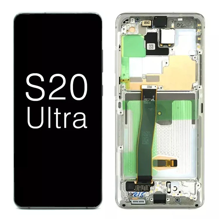 Für Samsung Galaxy S20 Ultra G988 5G OLED -Display LCD -Touchscreme -Austausch