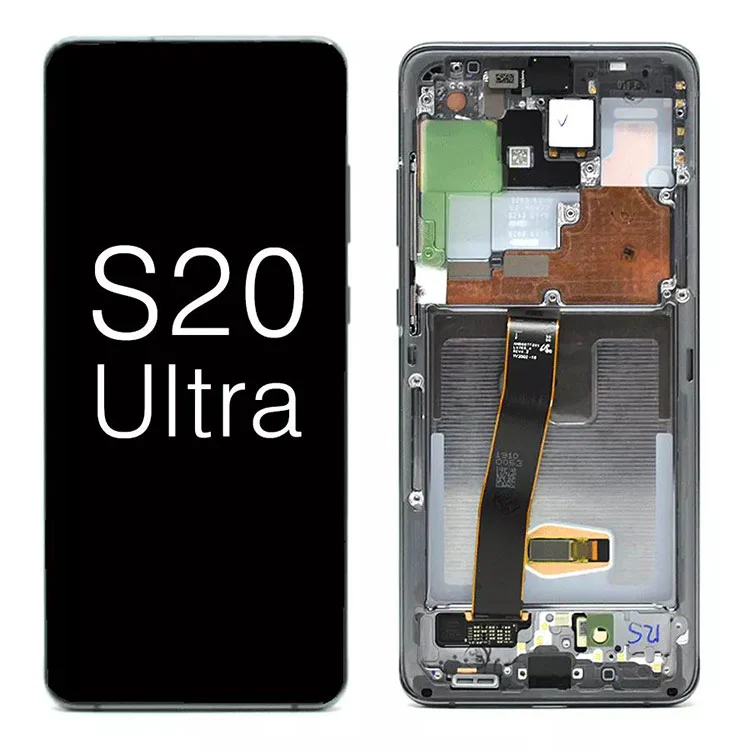 Für Samsung Galaxy S20 Ultra G988 5G OLED -Display LCD -Touchscreme -Austausch