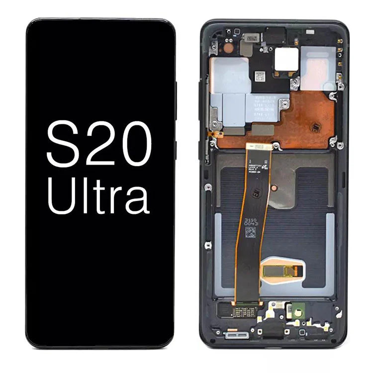 Für Samsung Galaxy S20 Ultra G988 5G OLED -Display LCD -Touchscreme -Austausch