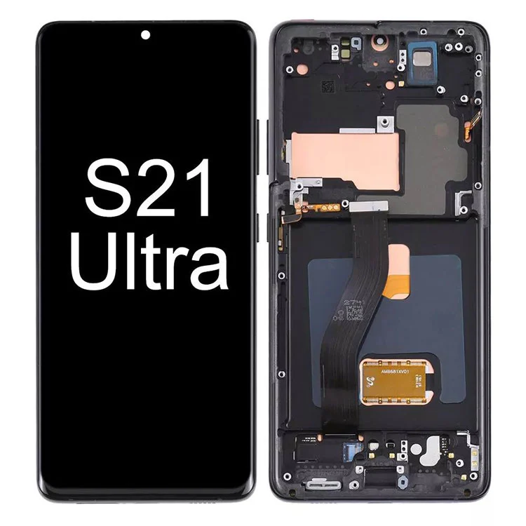 Für Samsung Galaxy S21 Ultra LCD -Anzeige -Touchscreme -Montage -Ersatz
