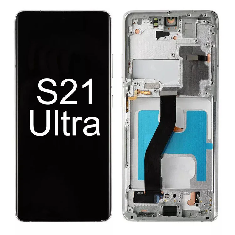 Für Samsung Galaxy S21 Ultra LCD -Anzeige -Touchscreme -Montage -Ersatz